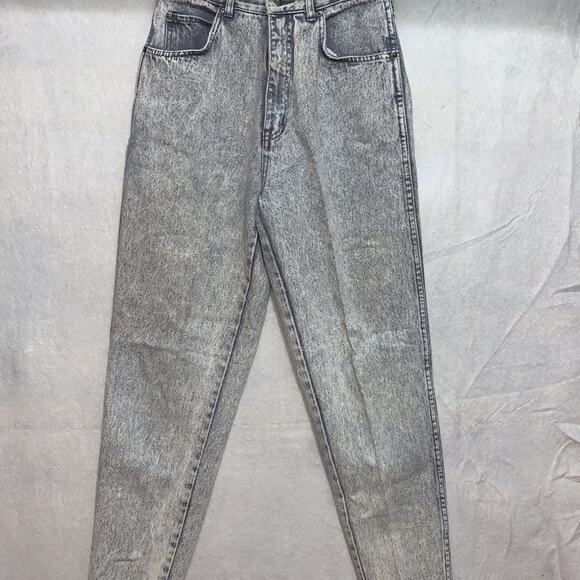 Vintage 90s Women’s Stefano Jeans Gray Acid Wash Size 10 - Picture 3 of 14